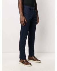 Темно-синие брюки чинос от Trussardi