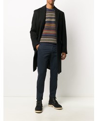 Темно-синие брюки чинос от Pt05