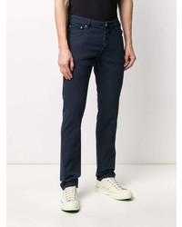 Темно-синие брюки чинос от Jacob Cohen