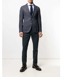 Темно-синие брюки чинос от Borrelli