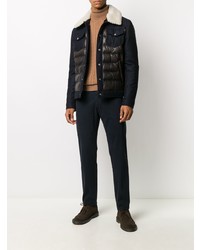 Темно-синие брюки чинос от Eleventy