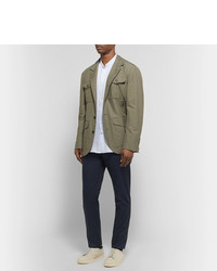 Темно-синие брюки чинос от Loro Piana