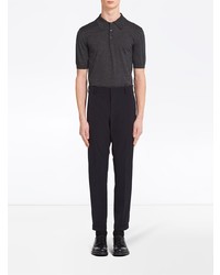 Темно-синие брюки чинос от Prada