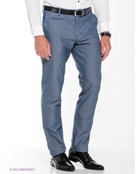 Темно-синие брюки чинос от Top Secret