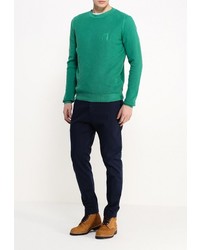 Темно-синие брюки чинос от Trussardi Jeans