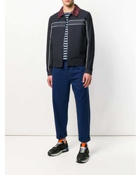 Темно-синие брюки чинос от Valentino