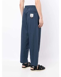 Темно-синие брюки чинос от Fumito Ganryu