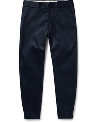Мужские темно-синие брюки от Alexander McQueen