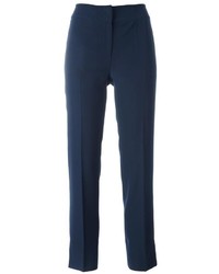 Женские темно-синие брюки от Armani Collezioni