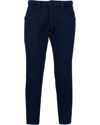 Мужские темно-синие брюки от Blue Blue Japan