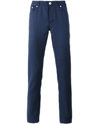 Мужские темно-синие брюки от Brunello Cucinelli