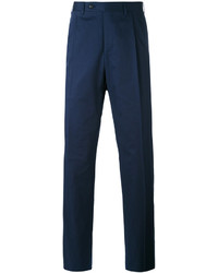 Мужские темно-синие брюки от Canali