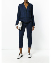 Женские темно-синие брюки от Piazza Sempione