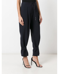 Женские темно-синие брюки от Jil Sander Navy