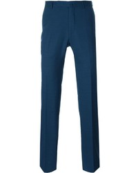 Мужские темно-синие брюки от Ermenegildo Zegna