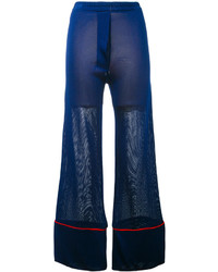 Женские темно-синие брюки от Laneus