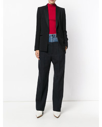 Женские темно-синие брюки от Maison Margiela