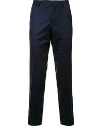 Мужские темно-синие брюки от MAISON KITSUNÉ