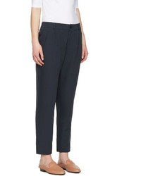 Женские темно-синие брюки от A.P.C.