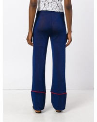 Женские темно-синие брюки от Laneus