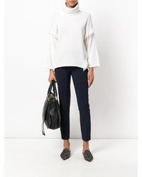 Женские темно-синие брюки от Blumarine