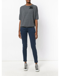 Женские темно-синие брюки от Jacob Cohen