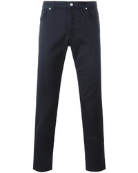 Мужские темно-синие брюки от Versace
