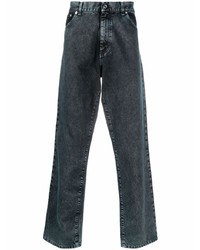 Мужские темно-синие вареные джинсы от VTMNTS