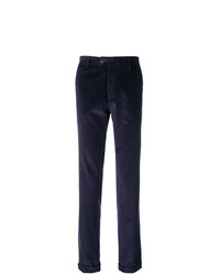 Темно-синие вельветовые брюки чинос от Berwich