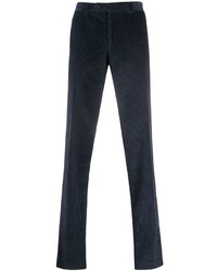 Темно-синие вельветовые брюки чинос от Canali