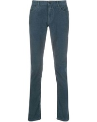Мужские темно-синие вельветовые джинсы от Closed