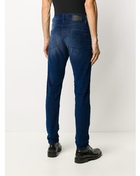 Мужские темно-синие вельветовые джинсы от Diesel
