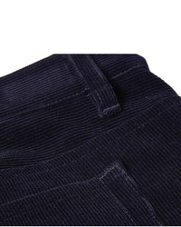 Мужские темно-синие вельветовые джинсы от A.P.C.