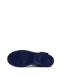 Мужские темно-синие высокие кеды из плотной ткани от Nike