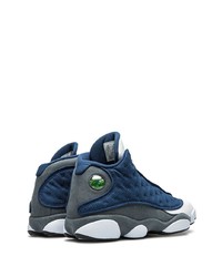 Мужские темно-синие высокие кеды от Jordan