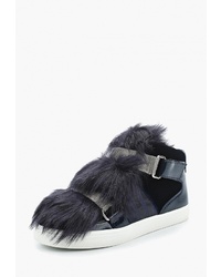 Женские темно-синие высокие кеды от Carvela Kurt Geiger