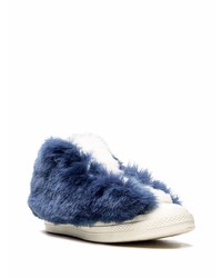 Мужские темно-синие высокие кеды от Converse