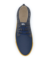 Мужские темно-синие высокие кеды от Swear