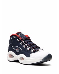 Мужские темно-синие высокие кеды от Reebok