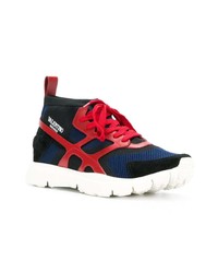 Мужские темно-синие высокие кеды от Valentino