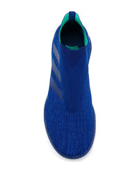 Мужские темно-синие высокие кеды от adidas