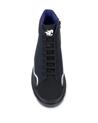 Мужские темно-синие высокие кеды от Camper