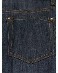 Темно-синие джинсовые брюки-кюлоты от RED Valentino