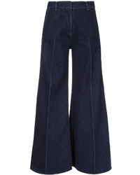 Женские темно-синие джинсовые брюки от Miharayasuhiro