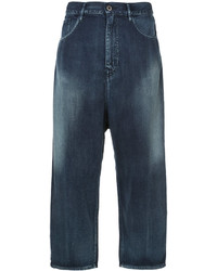 Женские темно-синие джинсовые брюки от Y's