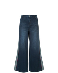 Темно-синие джинсовые широкие брюки от GUILD PRIME