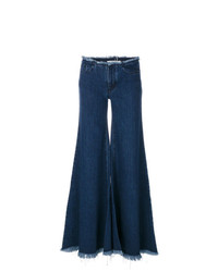 Темно-синие джинсовые широкие брюки от MARQUES ALMEIDA