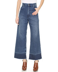Темно-синие джинсовые широкие брюки от Rachel Comey