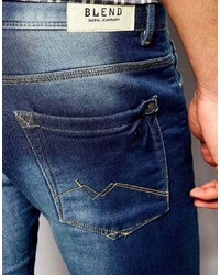 Мужские темно-синие джинсовые шорты от Blend of America