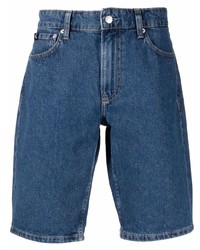 Мужские темно-синие джинсовые шорты от Calvin Klein Jeans